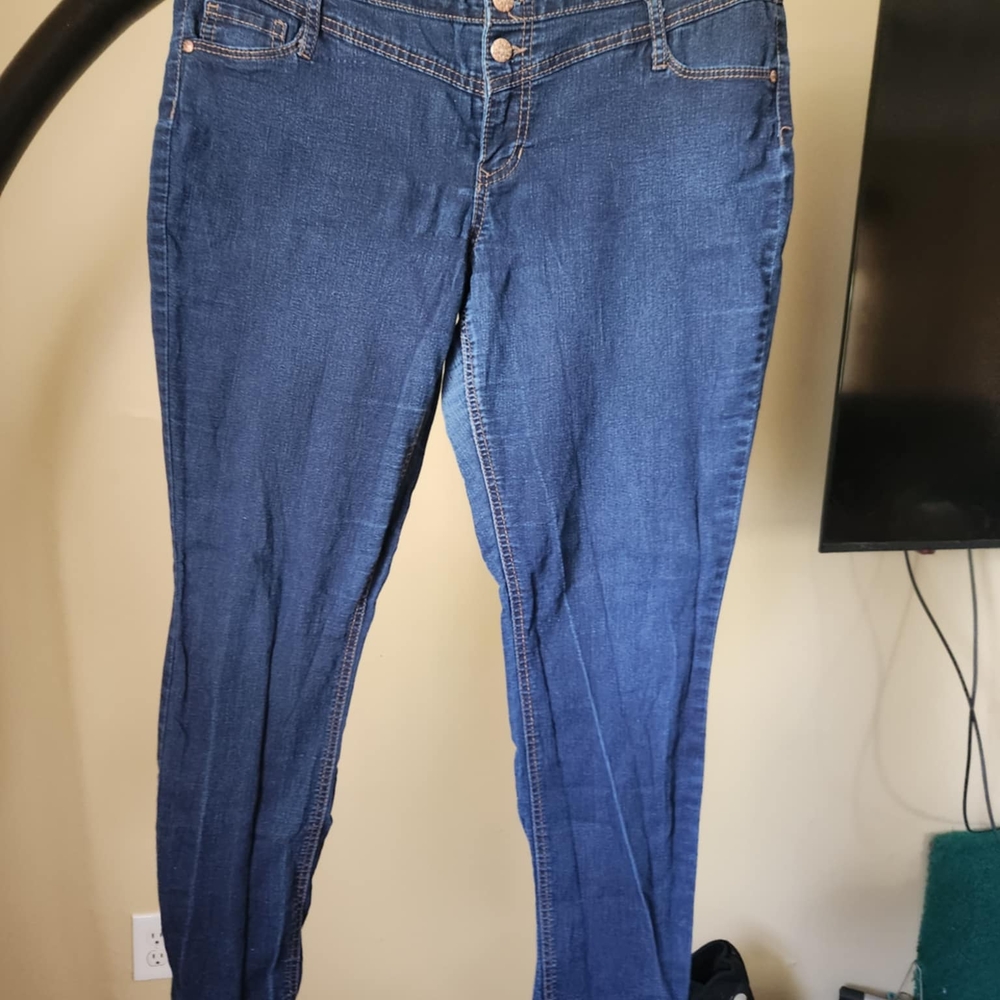 BONGO Blue Skinny Jeans Classic Style
